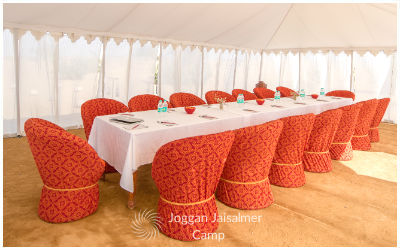 Joggan Dining - Desert Camps in Rajasthan